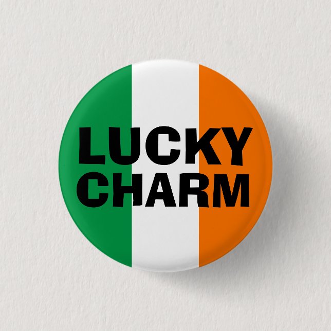 Lucky Charm Button (Vorderseite)