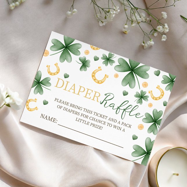 Lucky Charm Diaper Raffle Insert (Von Creator hochgeladen)