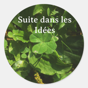 Lucky Charm - Glücksbringer Runder Aufkleber