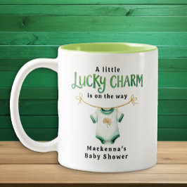 Lucky Charm Irish Baby Dusche Coffee Tasse