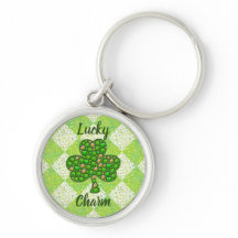 Lucky Charm Round Schlüsselanhänger