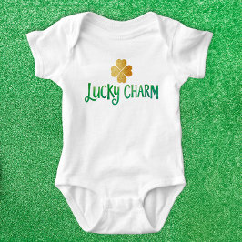 Lucky Charm St. Patrick's Baby Bodysuit Baby Strampler