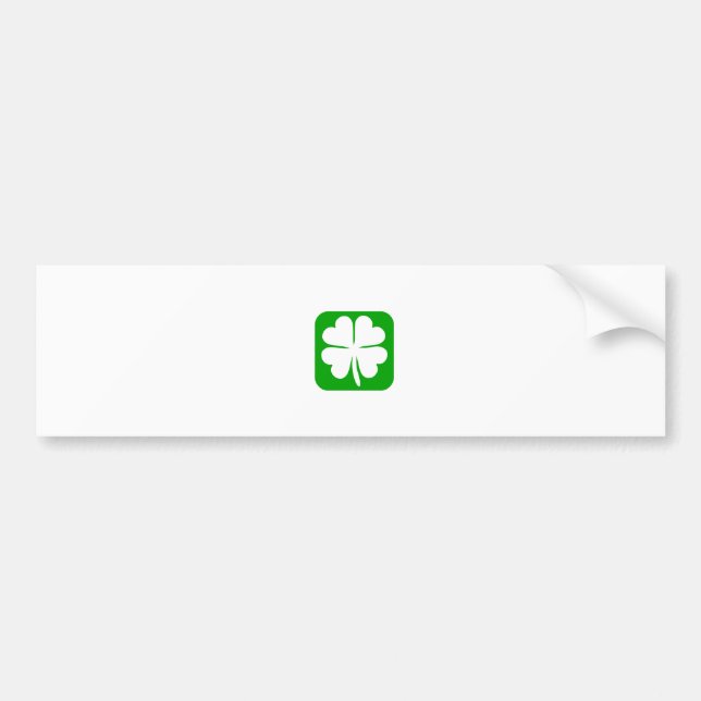 Lucky Charm St. Patrick's Day-Geschenk Autoaufkleber (Vorne)