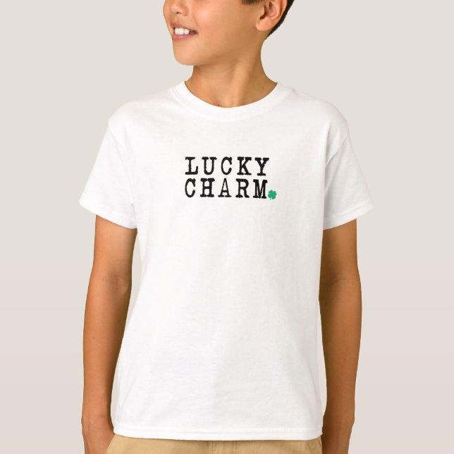 Lucky Charm St Patricks Day Lucky Clover T-Shirt (Vorderseite)