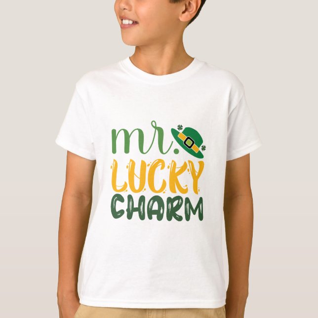Lucky Charm St. Patrick's Day T - Shirt (Vorderseite)