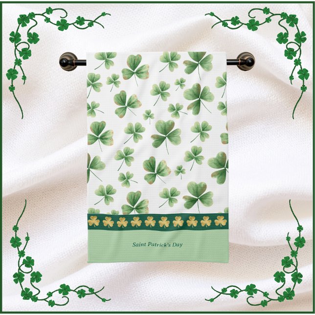 Lucky Charms Kleeblatt Küchentuch (Lucky Charms Shamrock Kitchen Towel)