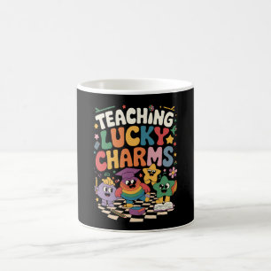 Lucky Charms Lehrer am St. Patrick's Day unterrich Kaffeetasse