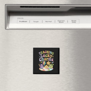 Lucky Charms unterrichten Lehrer St Patricks Day Magnet