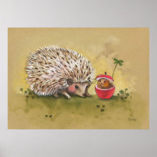 Lucky Clover Afternoon Grande affiche