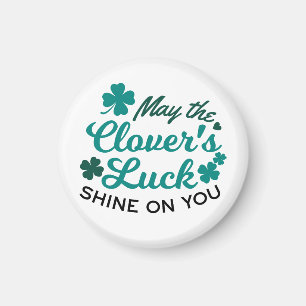 Lucky Clover Charm - Mai der Clover's Luck Shine Magnet
