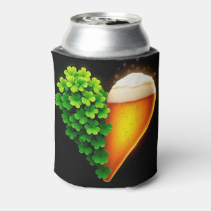 Lucky Clover Design für St. Patrick's Day Dosenkühler
