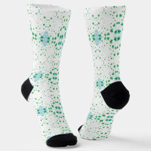 Lucky Clover Design für St. Patrick's Day Socken