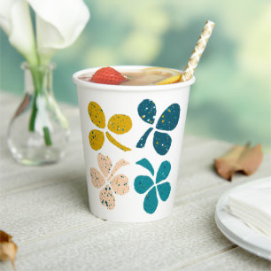 Lucky Clover Kleeblatt St Patrick's Day Pappbecher