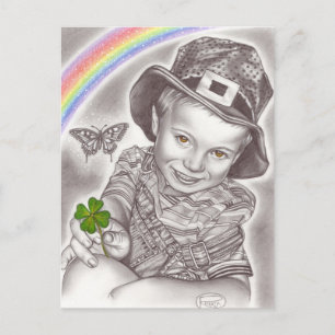 Lucky Clover Postkarte