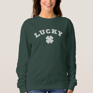 Lucky Clover St. Patricks Day Sweatshirt