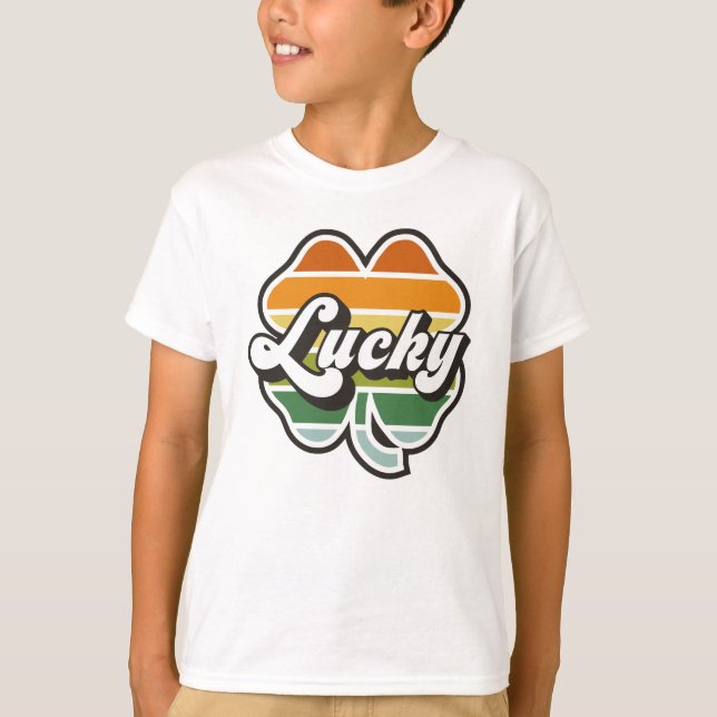 Lucky Clover T - Shirt (Vorderseite)