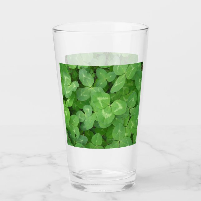 Lucky Clovers! Glas (Vorderseite)