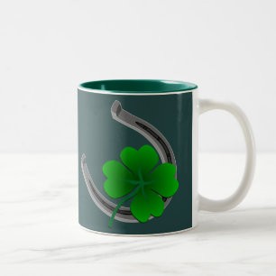 Lucky Coffee Cup St. Patrick's Day Kleeblatt Tasse