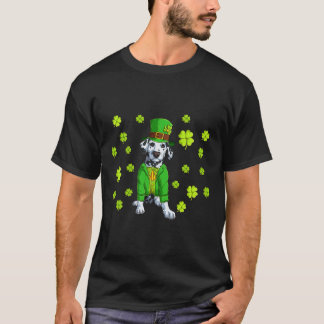 Lucky Colombian St Patricks Day Shamrock Irish Her T-Shirt