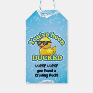 Lucky Cruising Duck Behalten oder Kreuzfahrt Game Geschenkanhänger