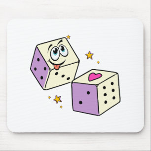 Lucky Dice Mousepad