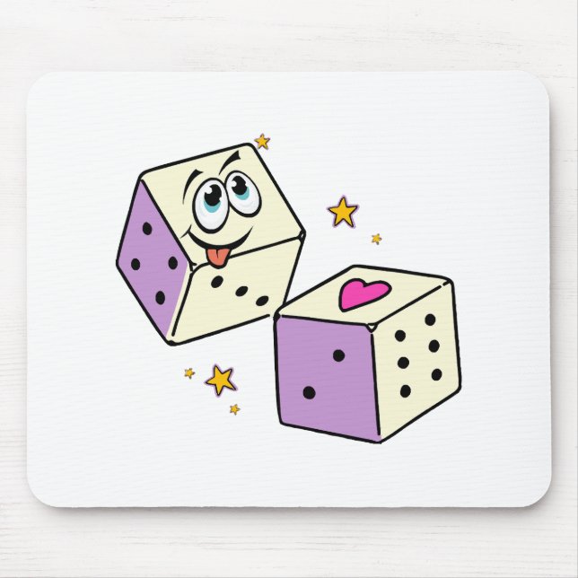 Lucky Dice Mousepad (Vorne)
