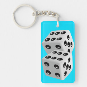 Lucky Dice Porte - clé - Choisir les couleurs