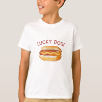 Lucky Dog Birthday Shirt - Hot Dog Themed GRILLEN 