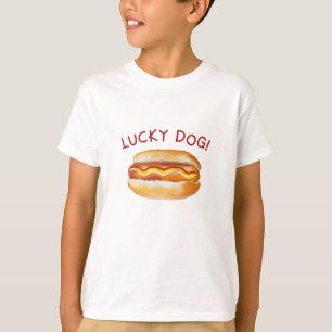 Lucky Dog Birthday Shirt - Hot Dog Themed GRILLEN 