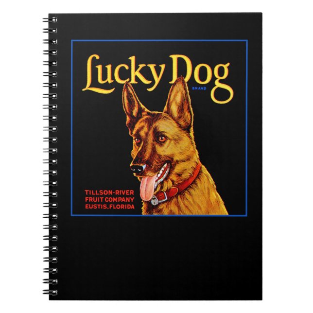 Lucky Dog Notizblock (Vorderseite)