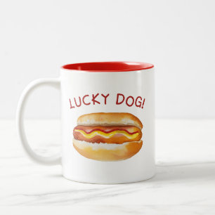 Lucky Dog Summer Cookout Kaffeepause Tasse - Funny