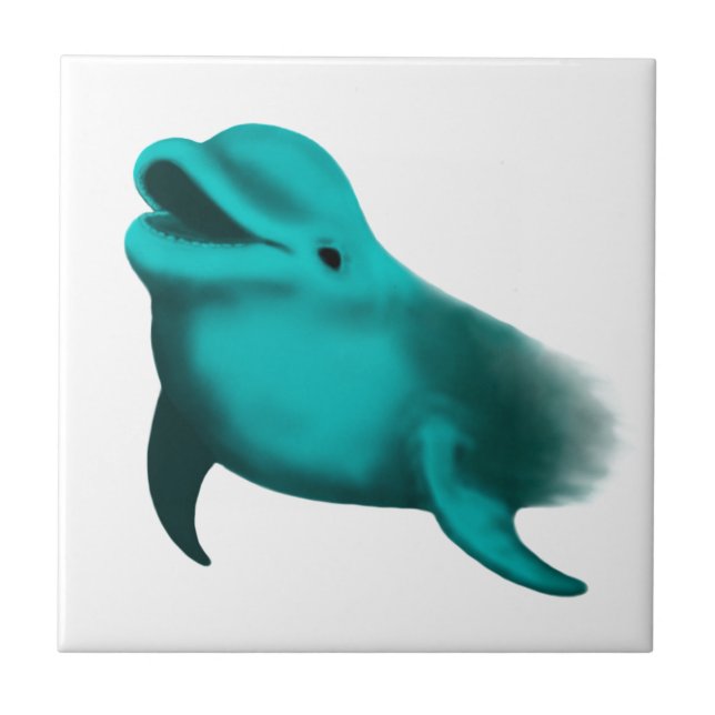 Lucky Dolphin Fliese (Vorderseite)