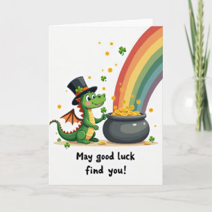 Lucky Dragon Glückskarte Karte