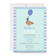 Lucky Duck 1. Geburtstag