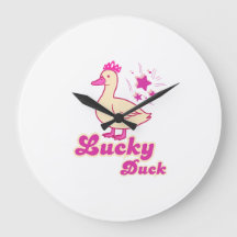 Lucky Duck Frauen T-Shirt Modernes Design