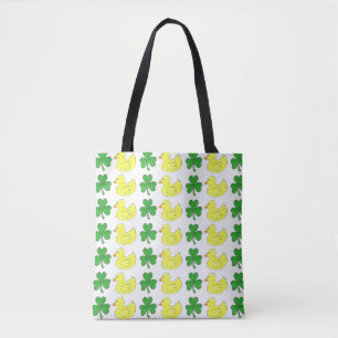 Lucky Duck Kleeblatt Clover St. Patrick's Day Tasche