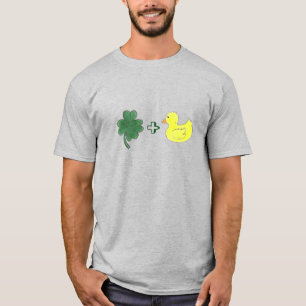 Lucky Duck Kleeblatt Duckie St. Patrick's Day T-Shirt