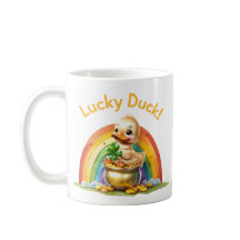 "Lucky Duck" St. Patrick’s Day Mug