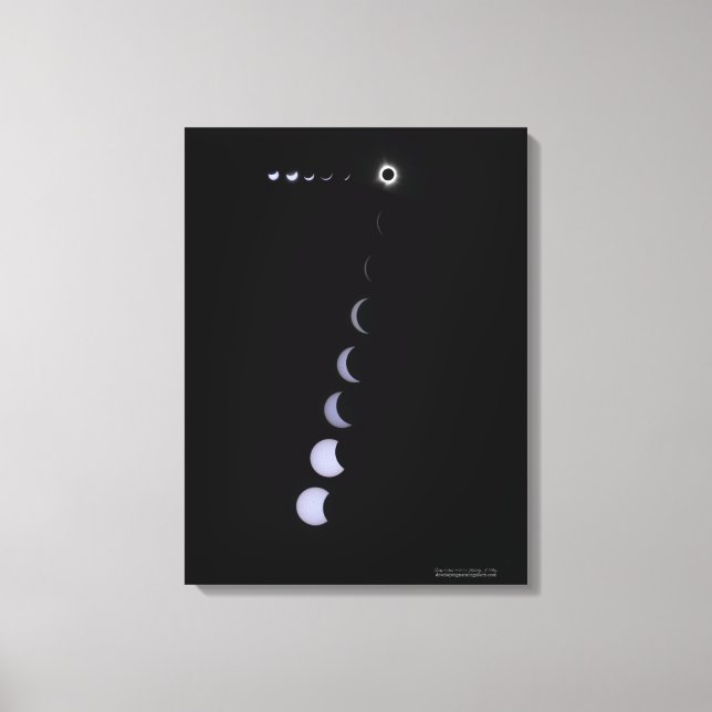 Lucky Eclipse Leinwanddruck (Vorderseite)