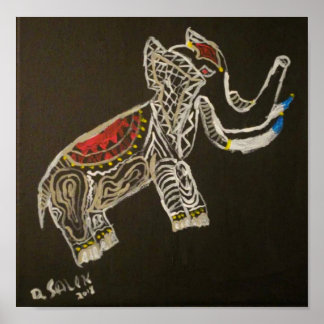 Lucky Elephant Poster