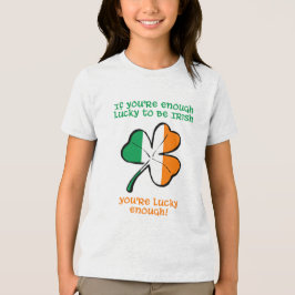 Lucky enough to be Irish Tri-Blend Shirt