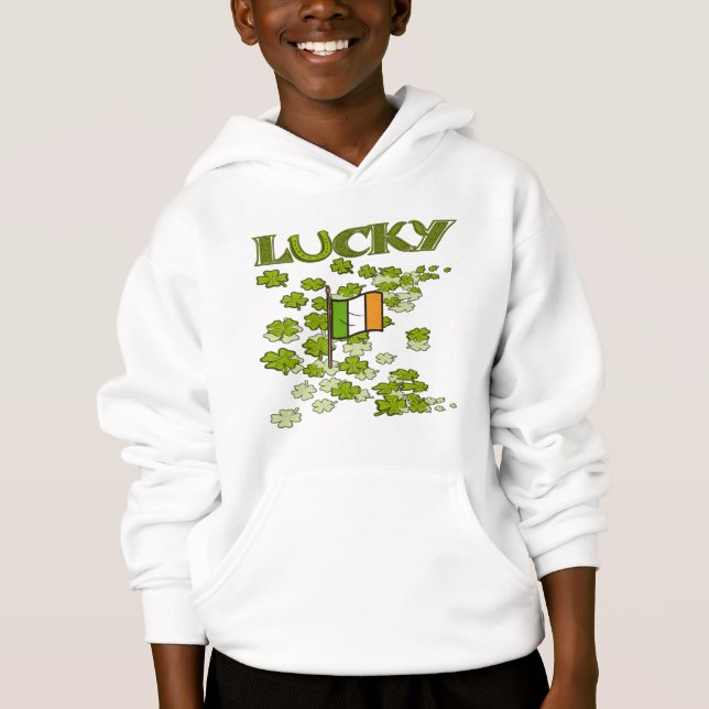 Lucky Flag Hoodie (Vorderseite)