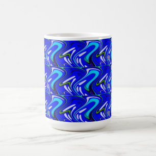 Lucky Flow dekorative Kunst Kaffeetasse