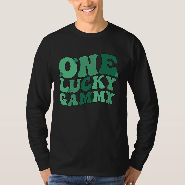 Lucky Gammy Grandmother St Patrick's Day Gammy Gra T-Shirt (Vorderseite)