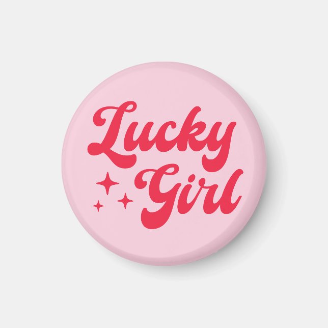 Lucky Girl Magnet (Vorne)