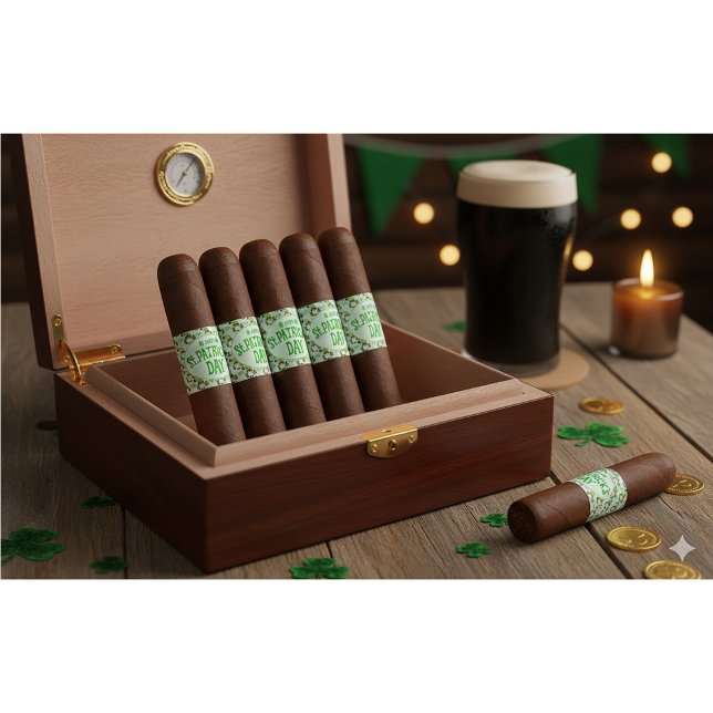 Lucky Gnome St. Patrick’s Day Custom Cigar Wraps (Von Creator hochgeladen)