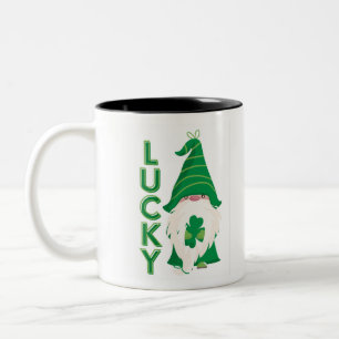Lucky Gnome Zweifarbige Tasse
