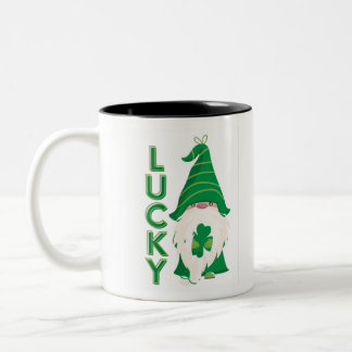 Lucky Gnome Zweifarbige Tasse