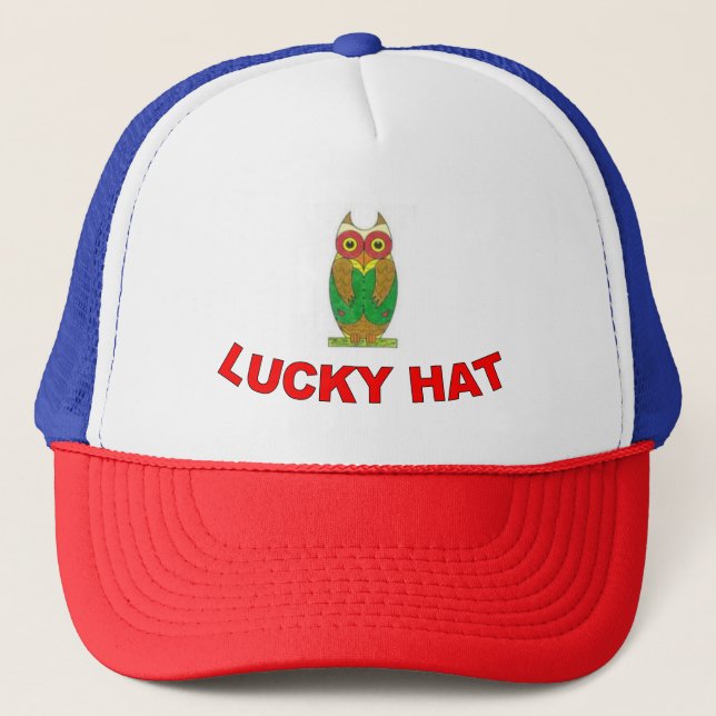 LUCKY HAT TRUCKERKAPPE (Vorderseite)
