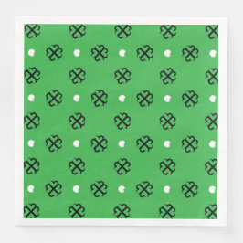 Lucky Hearts Kleeblatt Paper Napkin Serviette